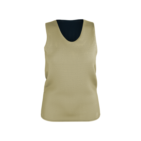 Badger Sport Womens Reversible Mesh Tank, Sizes 2XL-4XL (A00134-045608), Color 'Vegas Gold/Navy'